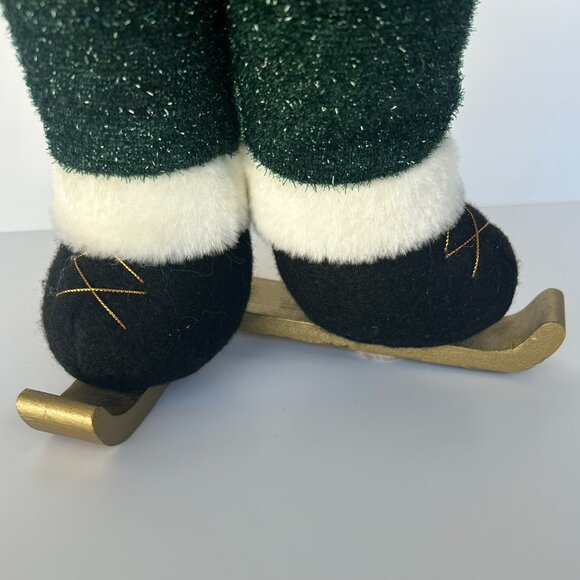 Set of 3 Fabric Christmas Decor, Snowman, Skiing Snowman, Santa - Picture 8 of 16